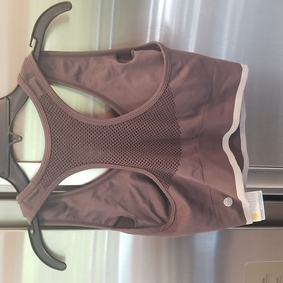 💕ZELLA💕 Pulse Seamless Sports Bra ~ Grey Forged Small S NWT - Picture 8 of 14